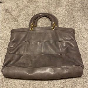 Vera Pelle top handle bag